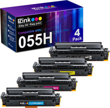 Canon 055H Compatible Toner Cartridge(4 Pack)