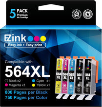 HP 564 564XL Compatible Ink Cartridge(5 Pack)