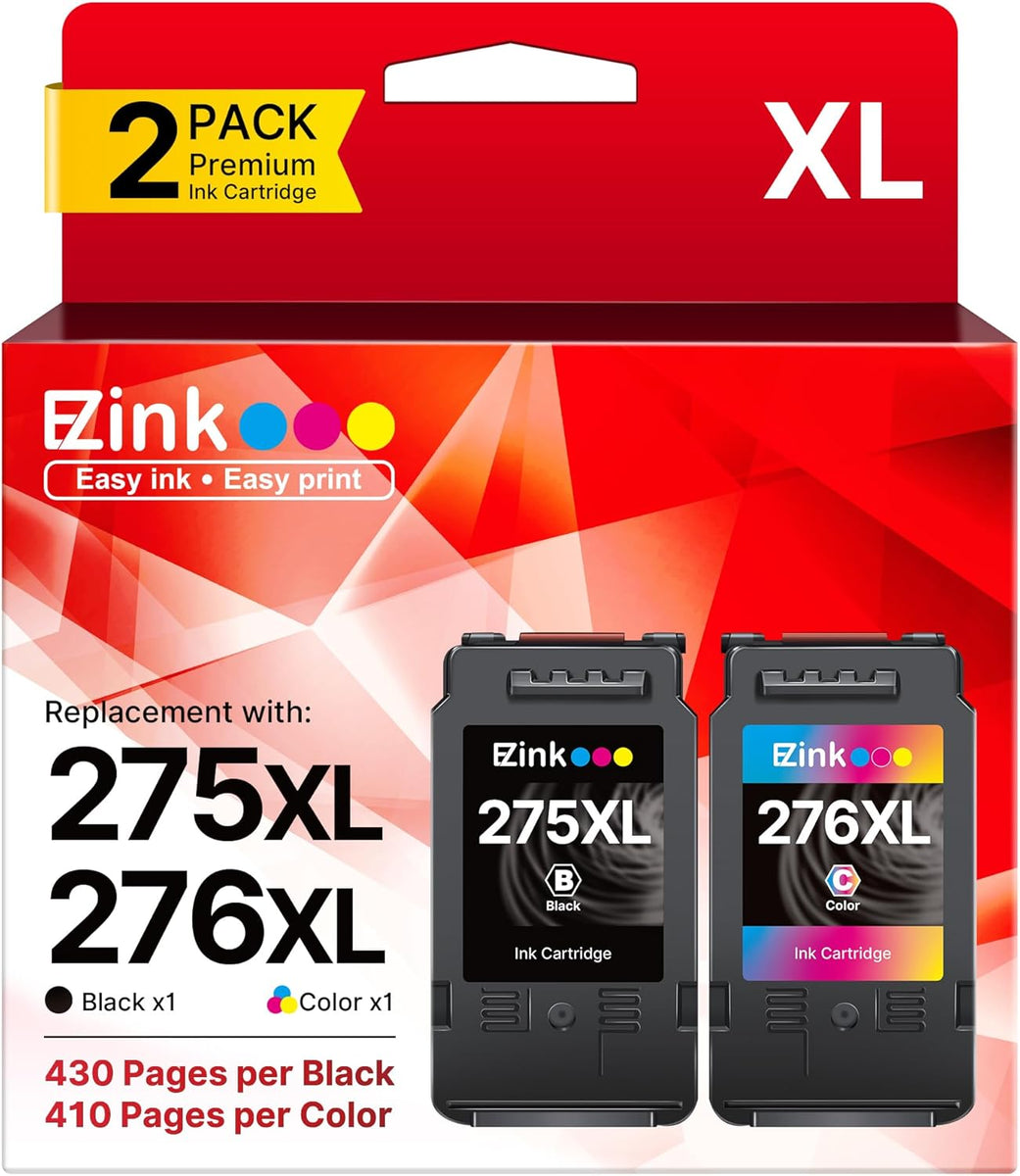 Canon PG-275XL CL-276XL Remanufactured Ink Cartridge (2 Pack