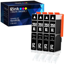 Canon CLI-251XL CLI 251 XL Compatible Ink Cartridge (4 Black)