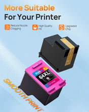 HP 64XL 64 XL High Yield Remanufactured Ink Cartridge (2 Pack)