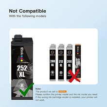 Epson 252XL T252XL Remanufactured Ink Cartridge (4 Black)