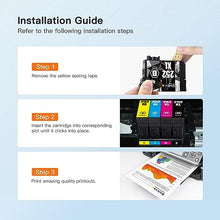 Epson 252XL T252XL Remanufactured Ink Cartridge (4 Black)