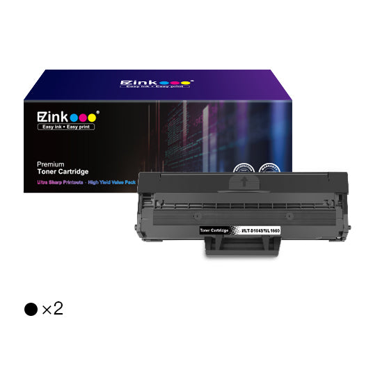 Canon 104 CRG-104 Compatible Toner Cartridge (2 Black) | E-Z Ink