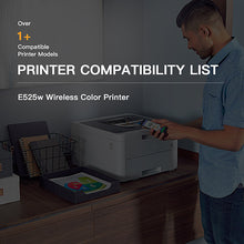 Dell E525W E525 Compatible Toner Cartridge (4 Pack)