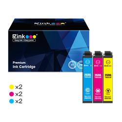 Epson 252XL T252XL Remanufactured Ink Cartridge (6 Pack)