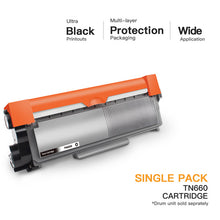 Compatible Toner Cartridge Brother TN630 TN660 High Yield 1 Pack - E-Z Ink Inc.