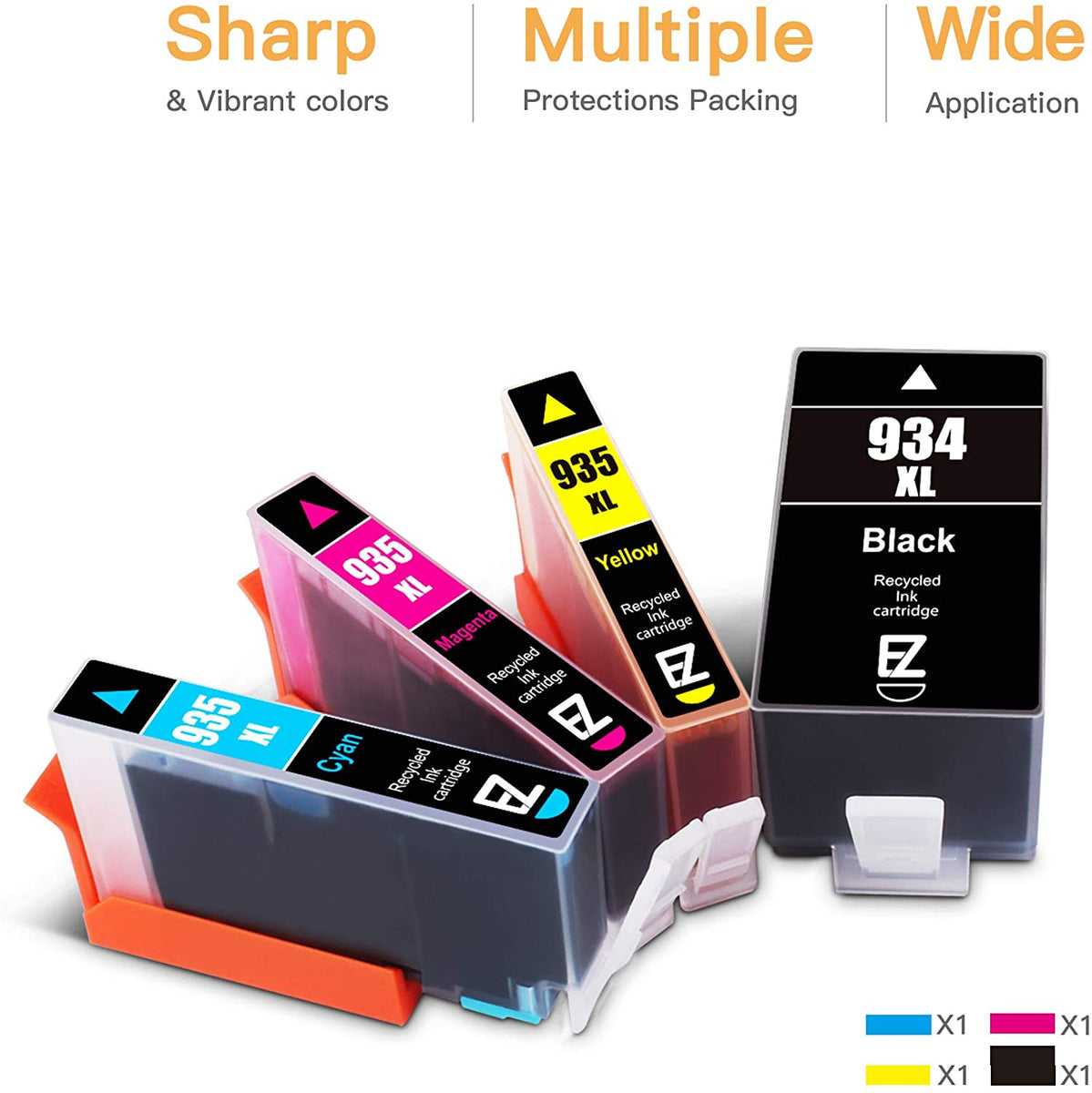 Halofax 934XL 935XL Ink Cartridge for HP Officejet Pro 6230, 6830, 6835 Halofax 934XL 935XL Ink Cartridge for HP Officejet Pro 6230, 6830, 6835