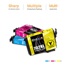 Epson 702XL T702XL Remanufactured Ink Cartridge (3 Pack)