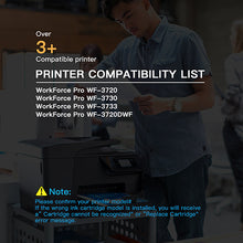 Epson 702XL T702XL Remanufactured Ink Cartridge (2 Black)