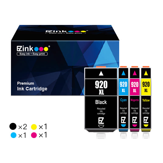 8-Pack 920XL Ink Cartridges – Compatible With HP Officejet 6500, 6000, 7000 Series