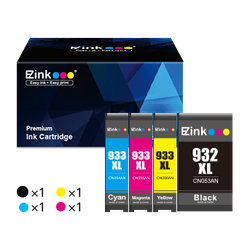HP 932XL 933XL Compatible Ink Cartridge (4 Pack)