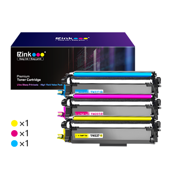 Brother TN227 TN223 Compatible Toner Cartridge (3 Pack)