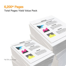 Dell E525W E525 Compatible Toner Cartridge (4 Pack)