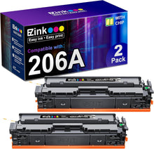 HP 206A 206X Compatible Toner Cartridge(2 Black）