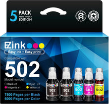 Epson 502 522 Compatible Ink Bottle (5 Pack)