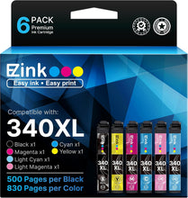 Epson T340XL 340XL Remanufactured Ink Cartridge(6 Pack)