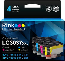 Brother LC3037 LC3037XXL Compatible Ink Cartridges(4 Pack)