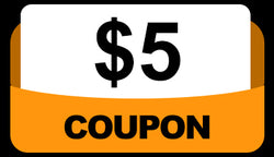 $5 website coupon