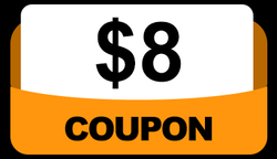 $8 website coupon