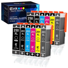 Canon PGI-250XL CLI-251XL Compatible Ink Cartridge (12 Pack)