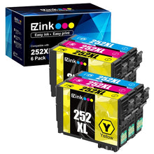 Epson 252XL T252XL Remanufactured Ink Cartridge (6 Pack)