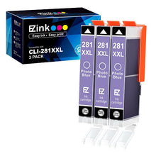 Canon CLI 281 281XXL Compatible Ink Cartridge (3 Photo Blue)
