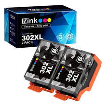 Epson 302XL T302XL Remanufactured Ink Cartridge (2 Black)