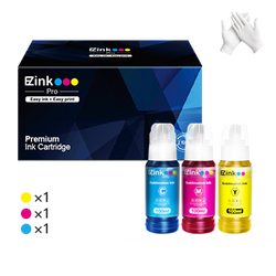 3x100ml Sublimation Ink Auto Refill for EcoTank Supertank Inkjet Printer ET2720 ET2760 ET-2800 ET-2850 ET-3850 ET4700 ET-4760 ET-4800 ET-4850 ET15000 WF7820 WF2750(Autofill/ICC-Free/Anti-UV)