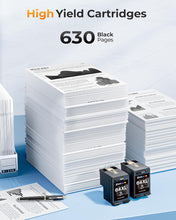 HP 64XL 64 XL High Yield Remanufactured Ink Cartridge (2 Black)