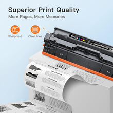 HP 206X 206A Compatible Toner Cartridges (2 Black)