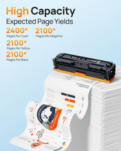 HP 414A (with Chip) Compatible Toner Cartridge (4 Pack)