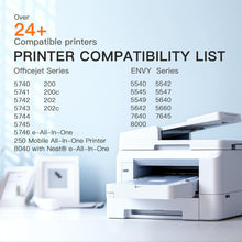 HP 62 62XL Remanufactured Ink Cartridges(2 Black)