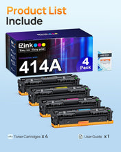 HP 414A (with Chip) Compatible Toner Cartridge (4 Pack)