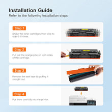 HP 410A 410X Compatible Toner Cartridges(5 Pack)