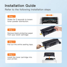 Canon 057 057H Compatible Toner Cartridges(1 Black)