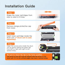 Brother TN229 TN229xl Compatible Toner Cartridges(4 Pack)