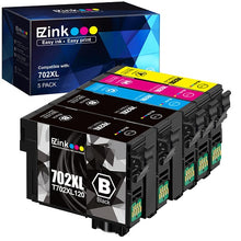 Epson 702XL T702XL Remanufactured Ink Cartridge (5 Pack)
