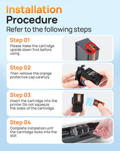 HP 62XL 62 XL Remanufactured Ink Cartridge (2 Pack)