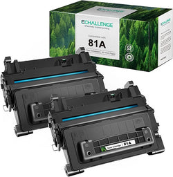 HP 81A CF281A Compatible Toner Cartridge (2 Black)