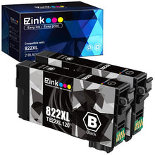 Epson 822XL T822 Remanufactured Ink Cartridge (2 Black)