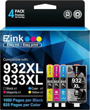 HP 932XL 933XL Compatible Ink Cartridge (4 Pack)