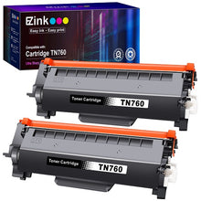 Brother TN760 TN730 Compatible Toner Cartridge (2 Black)