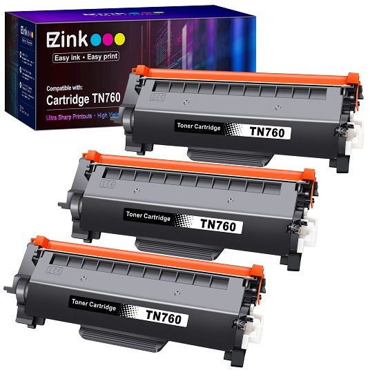 Tn760 Toner Cartridge With IC Chip for Brother Mfc-l2710dw Mfc