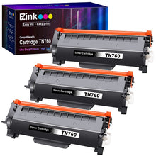 Brother TN760 TN730 Compatible Toner Cartridge (3 Black)