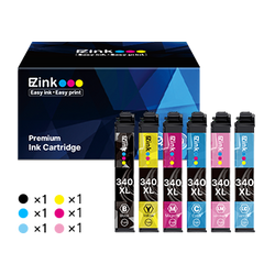 Epson T340XL 340XL Remanufactured Ink Cartridge(6 Pack)
