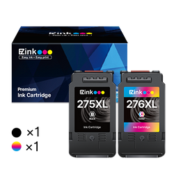 Canon PG-275XL CL-276XL Remanufactured Ink Cartridge (2 Pack)