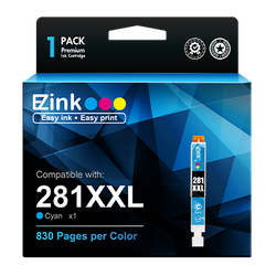 Canon 281XXL CLI-281XXL Compatible Ink Cartridge(1 Cyan)