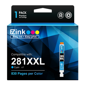 Canon 281XXL CLI-281XXL Compatible Ink Cartridge(1 Cyan)