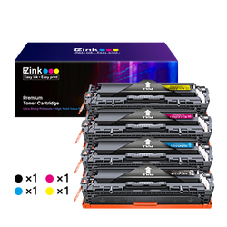 HP 131X 131A Remanufactured Toner Cartridge Cartridge (4 Pack)